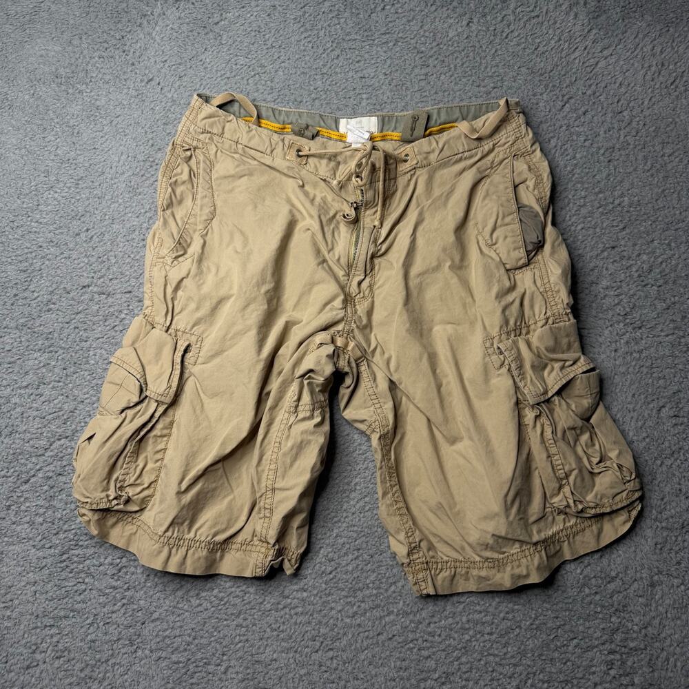 Vintage GAP Shorts Men's Small Tan Loose Fit Cargo Y2K Skater